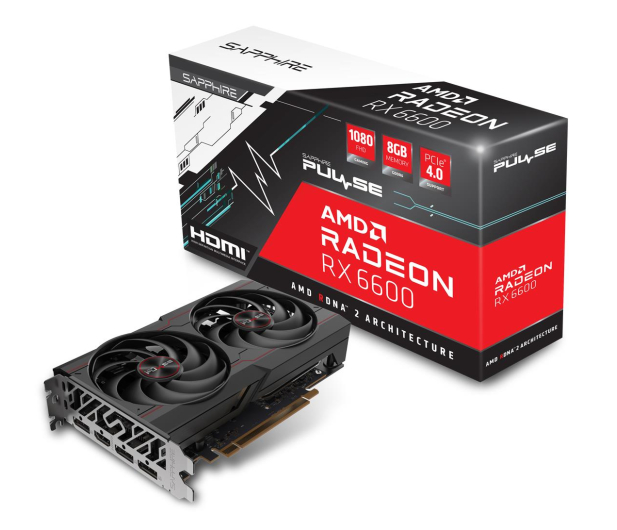 Sapphire Radeon RX 6600 GAMING Pulse 8GB GDDR6 - 688539 - zdjęcie